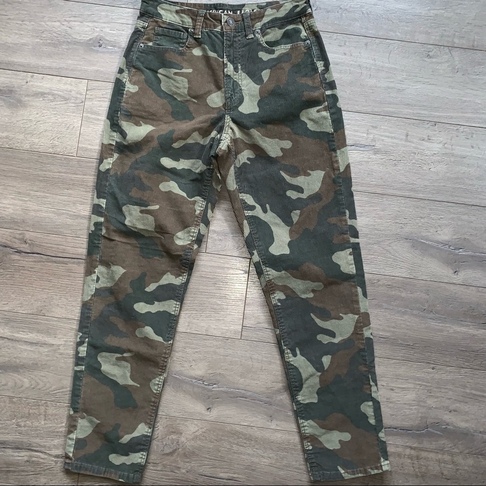 American Eagle Corduroy Mom Jeans - Picture 2 of 9